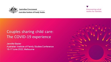 Couples sharing child care: The COVID-19 experience