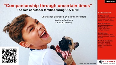 Companionship through uncertain times: The role of pets for families during COVID-19