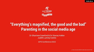 ‘Everything’s magnified, the good and bad’: Parenting in the social media age