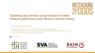 Optimising key services using indicators to better measure performance and influence decision making