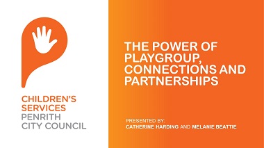 The power of playgroup, connections and partnerships