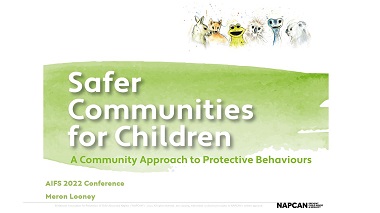 Safer Communities for Children: A community approach to protective behaviours