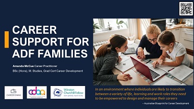 Career support for Defence families