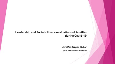 Leadership and social climate evaluations of families during COVID-19