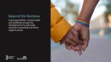Beyond the rainbow: Improving LGBTIQ+ wellbeing through specialist counselling and family support