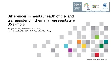 Mental health of trans children in a representative population sample