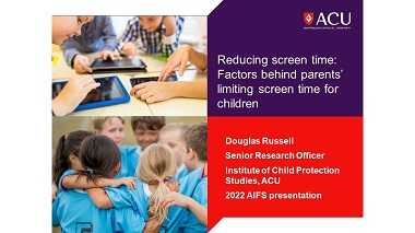 Reducing screen time: Factors behind parents’ limiting screen time for children