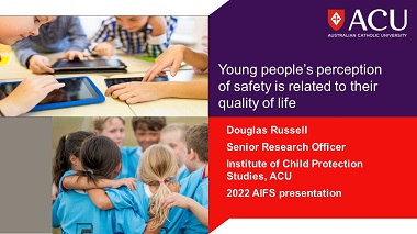 Young people’s perception of safety is related to their mental health and wellbeing